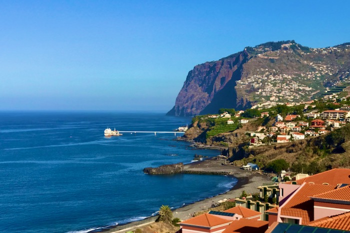 Cabo Girão cliff in Funchal Madeira